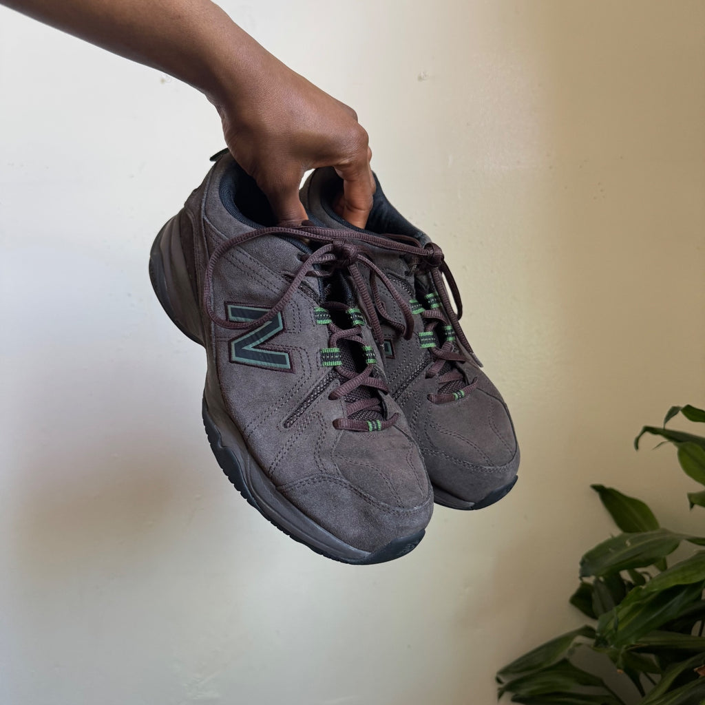 New Balance 608v4 Brown Suede gorpcore Sneakers 4E wide Men’s US 7 women’s US 9