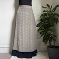 90s fairycore Ditsy Floral Maxi Skirt Sz M